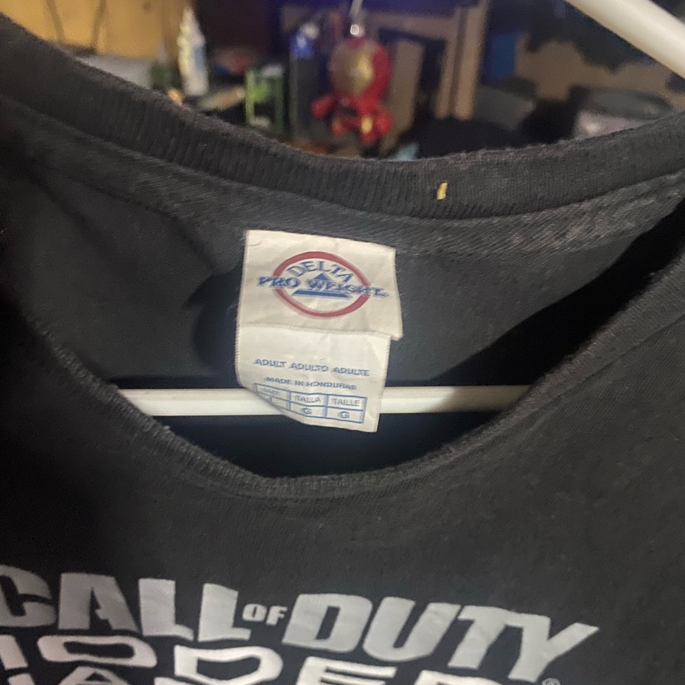 Call of duty tshirt game stop edition